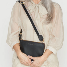 Load image into Gallery viewer, Saben Feature Strap - Black + Gold Handbags Saben