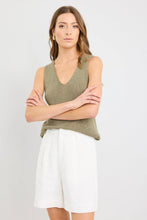 Load image into Gallery viewer, Stories Be Told Literal Linen Pleat Front Shorts - Ivory