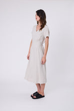 Load image into Gallery viewer, Marlow Seville Linen Dress - Natural Apparel > Women > Clothing > Dresses > Midi Dresses > Marlow Hyde Boutique