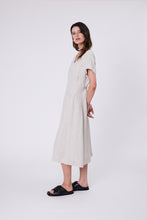 Load image into Gallery viewer, Marlow Seville Linen Dress - Natural Apparel > Women > Clothing > Dresses > Midi Dresses > Marlow Hyde Boutique