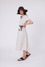 Load image into Gallery viewer, Marlow Seville Linen Dress - Natural Apparel > Women > Clothing > Dresses > Midi Dresses > Marlow Hyde Boutique