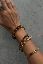 Load image into Gallery viewer, Silk & Steel Heirloom Bracelet - Gold Arriving Mid June Hyde Boutique
