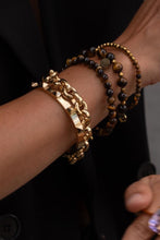 Load image into Gallery viewer, Silk & Steel Heirloom Bracelet - Gold Arriving Mid June Hyde Boutique