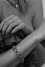 Load image into Gallery viewer, Silk & Steel Heirloom Bracelet - Silver Hyde Boutique