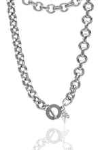 Load image into Gallery viewer, Silk & Steel Heirloom Necklace - Silver Hyde Boutique
