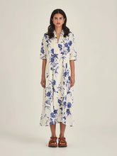 Load image into Gallery viewer, Sills Courtney Dress - Lapis/Chalk