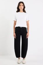 Load image into Gallery viewer, Among The Brave Graduate Stretch Barrel Jeans - Black Arriving Soon