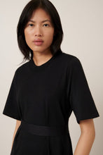 Load image into Gallery viewer, Kowtow T-Shirt Swing Dress - Black Apparel > Women > Clothing > Dresses > Maxi Dresses > Kowtow Hyde Boutique