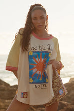 Load image into Gallery viewer, Sabbi The Seas The Day Raglan Tee - Mustard Apparel > Women > Clothing > Shirts & Tops > Tops > Raglan T-Shirts > Sabbi Hyde Boutique