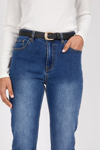 Load image into Gallery viewer, Marlow The Essential Belt - Black/Gold Hyde Boutique