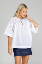 Load image into Gallery viewer, Blak Thea Top - White Hyde Boutique