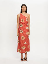Load image into Gallery viewer, Kivari Vacanza Midi Dress - Red
