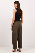 Load image into Gallery viewer, Ivy + Jack Transit Pull On Waist Tie Barrel Leg Pants - Olive Hyde Boutique