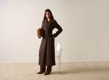 Load image into Gallery viewer, Esmaee Reference Tailored Coat - Espresso Hyde Boutique