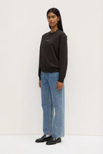 Load image into Gallery viewer, Assembly Label Atelier Logo Fleece - Washed Black Apparel > Women > Clothing > Knitwear > Sweatshirts > Assembly Label Hyde Boutique