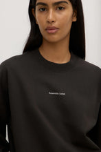 Load image into Gallery viewer, Assembly Label Atelier Logo Fleece - Washed Black Apparel > Women > Clothing > Knitwear > Sweatshirts > Assembly Label Hyde Boutique