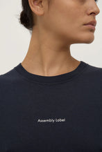 Load image into Gallery viewer, Assembly Label Atelier Logo Tee - True Navy/White ARRIVING MID DEC