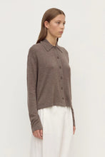 Load image into Gallery viewer, Assembly Label Wool Cashmere Knit Cardigan - Sable Arriving Soon Hyde Boutique