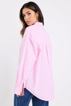 Load image into Gallery viewer, Stories Be Told You Got This Boyfriend Shirt - Pink Stripe Hyde Boutique