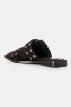 Load image into Gallery viewer, Alias Mae Zinia Flats - Chocolate Suede Hyde Boutique