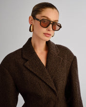 Load image into Gallery viewer, Luv Lou The Banks Sunglasses - Dark Chocolate Sunglasses Luv Lou