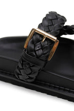 Load image into Gallery viewer, La Tribe Aki Sandal - Black/Gold Hyde Boutique