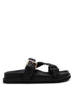 Load image into Gallery viewer, La Tribe Aki Sandal - Black/Gold Hyde Boutique