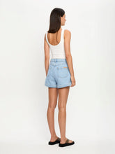 Load image into Gallery viewer, Kivari Avery Denim Short - Dusty Blue Hyde Boutique