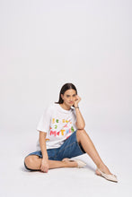 Load image into Gallery viewer, Maku The Label Be Good To Your Mother Oversized Tee - Lucent White Hyde Boutique