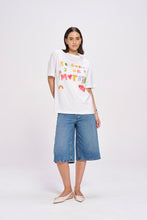 Load image into Gallery viewer, Maku The Label Be Good To Your Mother Oversized Tee - Lucent White Hyde Boutique