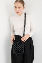 Load image into Gallery viewer, La Tribe Beaded Crossbody Bag - Black Hyde Boutique