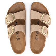Load image into Gallery viewer, Birkenstock Arizona Big Buckle Nubuck (Regular) - Sandcastle Hyde Boutique