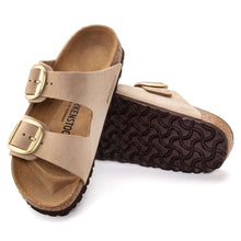 Load image into Gallery viewer, Birkenstock Arizona Big Buckle Nubuck (Regular) - Sandcastle Hyde Boutique