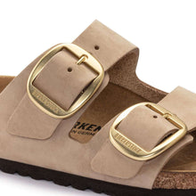 Load image into Gallery viewer, Birkenstock Arizona Big Buckle Nubuck (Regular) - Sandcastle Hyde Boutique