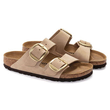 Load image into Gallery viewer, Birkenstock Arizona Big Buckle Nubuck (Regular) - Sandcastle Hyde Boutique