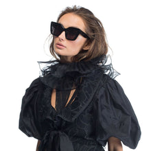 Load image into Gallery viewer, Valley Eyewear Brigada - Gloss Black/Black Lens | PRE ORDER Arriving first week May Hyde Boutique