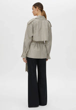 Load image into Gallery viewer, Camilla and Marc Burdoch Check Trench Jacket - Birch Check Hyde Boutique