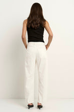 Load image into Gallery viewer, Stories Be Told Campus Tie Waist Barrel Jeans - Ecru Hyde Boutique