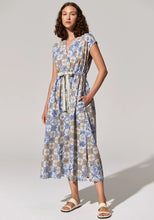 Load image into Gallery viewer, Pol Celeste Tie Dress - Celeste Print Hyde Boutique