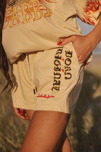 Load image into Gallery viewer, Sabbi The Flaming Cowboy Chido Shorts - Sand Hyde Boutique