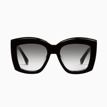 Load image into Gallery viewer, Valley Eyewear Coltrane - Gloss Black with Gold Metal Trim / Black Gradient Lens Hyde Boutique