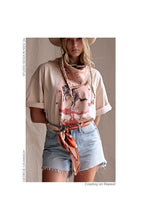 Load image into Gallery viewer, FAR MER. by Whitney Cowboy on Repeat Large Silk Scarf - Multi Hyde Boutique