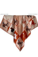 Load image into Gallery viewer, FAR MER. by Whitney Cowboy on Repeat Large Silk Scarf - Multi Hyde Boutique