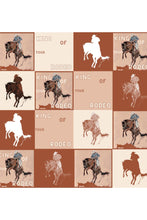 Load image into Gallery viewer, FAR MER. by Whitney Cowboy on Repeat Large Silk Scarf - Multi Hyde Boutique