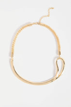 Load image into Gallery viewer, Elk Delaa Choker Necklace - Gold Hyde Boutique