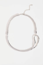 Load image into Gallery viewer, Elk Delaa Choker Necklace - Silver Hyde Boutique