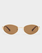 Load image into Gallery viewer, Luv Lou The Boston Sunglasses - Gold Sunglasses Luv Lou