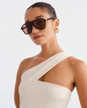 Load image into Gallery viewer, Luv Lou The Eve Sunglasses - Black Sunglasses Luv Lou