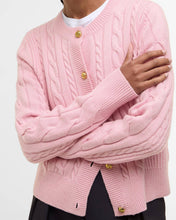 Load image into Gallery viewer, Barbour Elina Wool-Cashmere Cable-Knit Cardigan - Cherry Blossom Apparel > Women > Clothing > Knitwear > Cardigans > Barbour Hyde Boutique