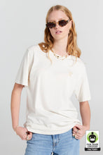 Load image into Gallery viewer, Karen Walker Embroidered Runaway Girl Classic T-Shirt - Ecru Hyde Boutique